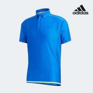 아디다스골프 남성 크리에이터 폴로 반팔 티셔츠 블루 FJ3800