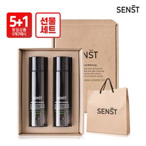 [센스트]남성화장품 시카 릴렉싱 옴므 2종세트 (토너+토너)+쇼핑백