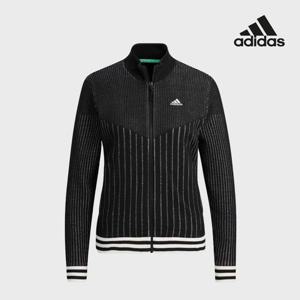 아디다스골프 여성 윈드프루프 니트 자켓 블랙 GV1239