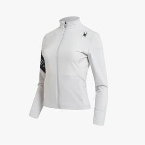 [스파이더] 여성 트레이닝 로고 셋업 집업 SPIPCNFT252WLGR