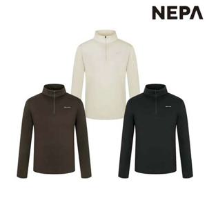 [네파]7J55401 남성 등산 가을 기본 폴라텍 긴팔 집업 티셔츠