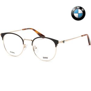 BMW 안경테 BW5010 032 동그란 빅사이즈 메탈테 금테 레트로