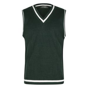 [파파브로]남자 베이직 브이넥 니트 조끼 SO-VEW-Q015-그린