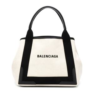 발렌시아가 로고 화이트 토트백 3399332HH3N9260