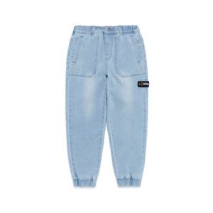 [내셔널지오그래픽 키즈] K221UPT110 데님 조거팬츠 ICEBLUE