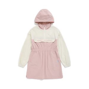 [내셔널지오그래픽 키즈] K231GOP010 여아 우븐 후드원피스 PINK
