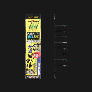 미즈호 8단 간장어피 열기 볼락 외줄채비 낚시바늘