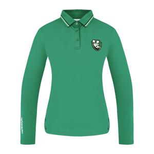 [까스텔바작] 여성 카라&밑단 3색 포인트 긴팔 티셔츠_BGDSTL502GR