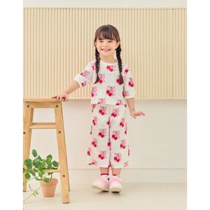 WH 리본 앵두 TS 바지셋트(Q42DAT090AP070)