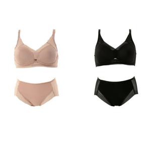 와코루 AB컵노와이어기본브라팬티세트WBRX301A
