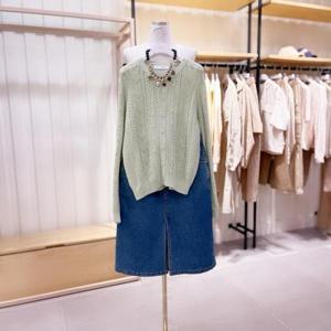 [시에로]  SK2KTF451_스카시 라운드넥 니트 가디건