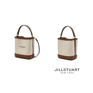 [질스튜어트][뉴페이퍼] 아이보리 캔버스 버킷백S JABA4F648