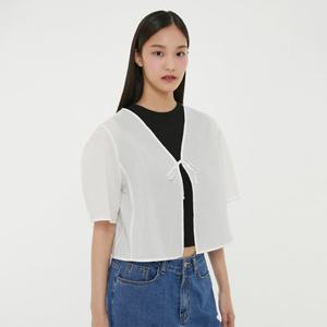 [랩][made by LAP] 엠보 가디건형 블라우스 AP2WB470