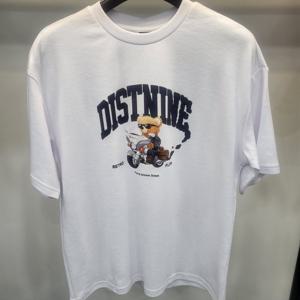 [나인마이너스투]리트머스 곰 프린팅 반팔 티셔츠 LO2TU317_SC