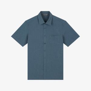 [크로커다일남성]린넨 터치 강연 솔리드 반팔 남방 CDAAAWS2454_