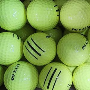 국내신규생산 필드용 칼라골프공 옐로우 20알