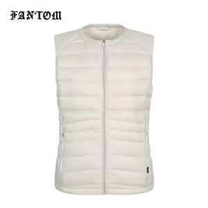 [팬텀] 여성 경량 라운드 구스다운 점퍼 베스트