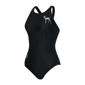 [아레나] (A4FL1CO01_BLK) 여성 디어베어 선수 원피스 레이서백