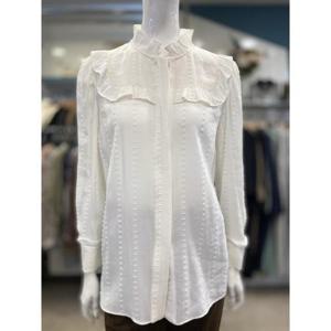 안지크 세이브존07 여성 프릴넥 블라우스 AH3-BL111-0