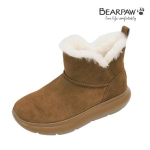베어파우 여성 LAINEY 천연소가죽 천연모피 양털 부츠 (K2948002QD-W-GSGR)