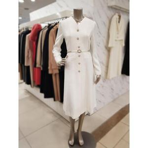 미니멈 세이브존01 브이넥 A라인 트위드원피스 MWCAWO8160