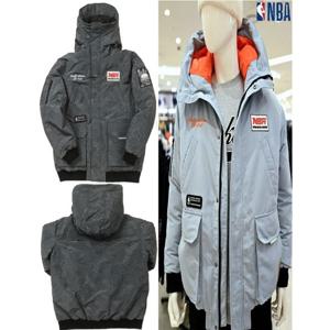 NBA 로고패치 야상 다운점퍼 N224DW002Z