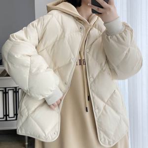 [리빌모아]여자 겨울 데일리 보온 퀄팅 버튼 패딩 LDW-JUP-SSIS7