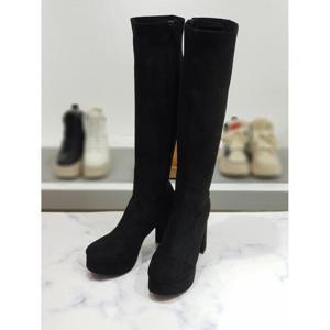 한슈 세이브존03 한슈 니하이 플랫폼 미들굽 롱부츠 10.5cm AGHS118079blA