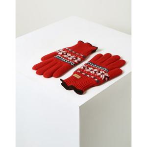 헤지스 남성 페어아일 니트 장갑 HZGV4F105R2