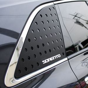 더뉴쏘렌토 레터링 C필러 스포츠플레이트