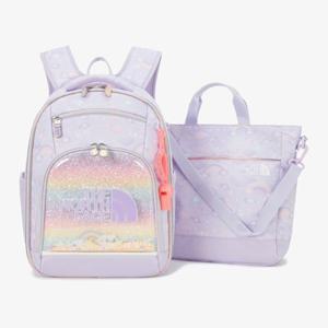 노스페이스 키즈 NM2DR01T 라일락 걸즈 플라이트 스쿨 팩 신학기 저학년 책가방