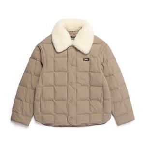 내셔널지오그래픽 N244UDW070 카라 부클넥 다운 점퍼 SAND BEIGE