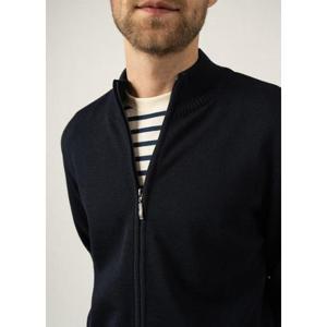 세인트제임스 집업 니트 28005J NAVY GRIS DOM