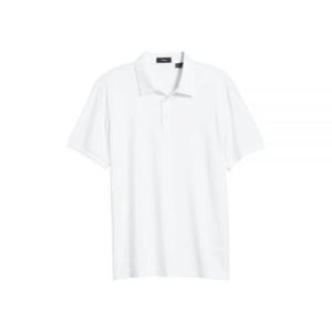 띠어리 폴로 티셔츠 O0299511100 WHITE DOM