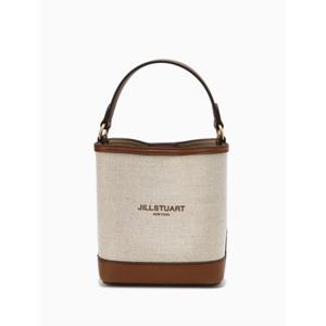 [JILLSTUART ACC][뉴페이퍼] 아이보리 캔버스 버킷백M  JABA4F649I2