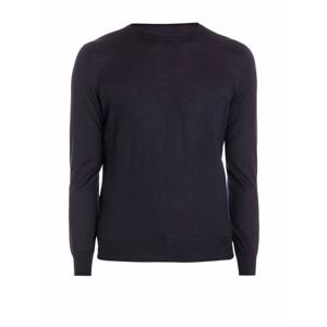 [BRUNELLO CUCINELLI] 라프리마 남성 크루 넥 캐시미어 실크 라이트웨이트 스웨터 M2300100CW425 Dark Blue /8