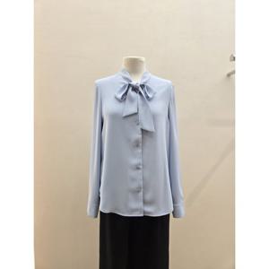 [숲]리본타이 V넥 쉬폰 블라우스 (SB3LS91)