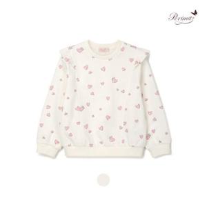 더센트럴 페리미츠 TC01 핑키 하트 전판 맨투맨 P2515T183