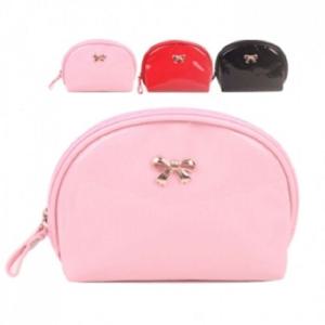 에나멜 리본 파우치 - 3종 (PH124)