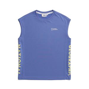 내셔널지오그래픽키즈 K232UTS420 메쉬 슬리브리스 FLOWER BLUE