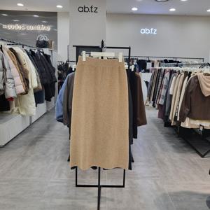 [ab.f.z]AFZ1HS33/편한 H라인 깔끔 니트 롱 스커트_IC