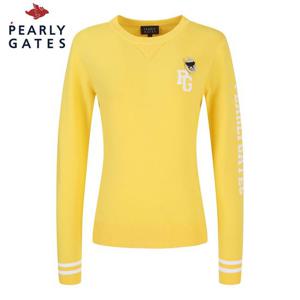 [파리게이츠] 여성 바니 브로치 로고 긴팔 니트