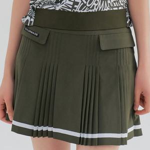 [공식]테일러메이드 여성 포켓 포인트 전체 플리츠 큐롯 TWCUN5293-816