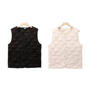 [리빌모아]여자 경량 슬림 이너 패딩 퀄팅 조끼 DMESW-VEP-STS14
