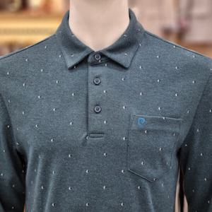 [피에르가르뎅]가을겨울신상 프린트 카라티셔츠PPTS34014402_SH