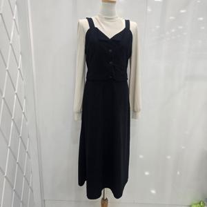 [밸리걸]퍼프소매 티셔츠레이어드 뷔스튀에 원피스239661_YS