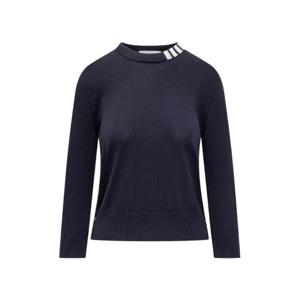 톰브라운 4바 스트라이프 니트 네이비 여성 FKA487A Y3036 415