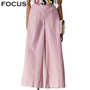 [포커스]절개 코튼 와이드 팬츠_FS5A3PT3092