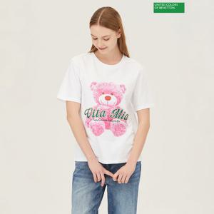 베네통 데비 쭈리 티셔츠 BATS16411