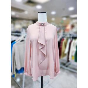 스테파니 세이브존08 진주 프릴 블라우스 A25SH5123